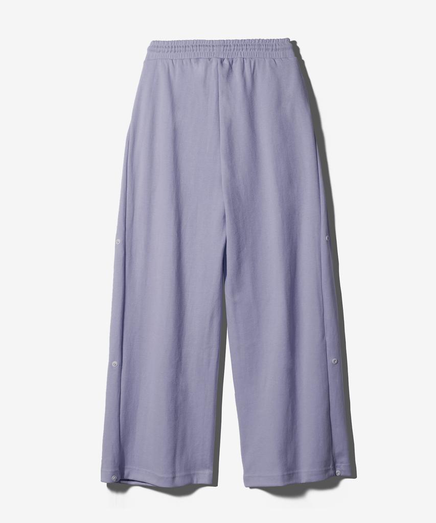 Штаны Paensyo Symbol Snap Wide из двойного джерси - Фиолетовые