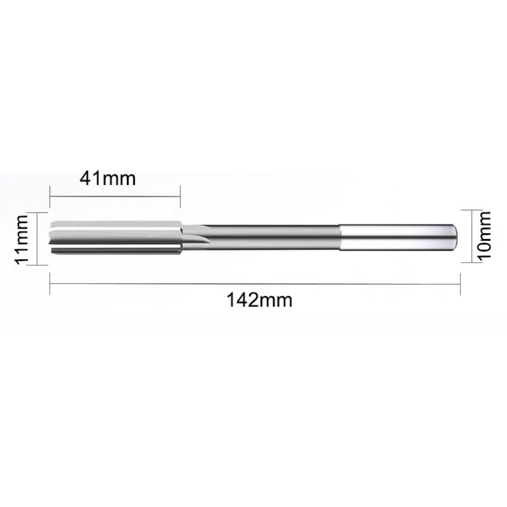 Shank Diameter Chucking Reamer Straight Flute Machining Tool Tool H7 Reamer Metal Machining