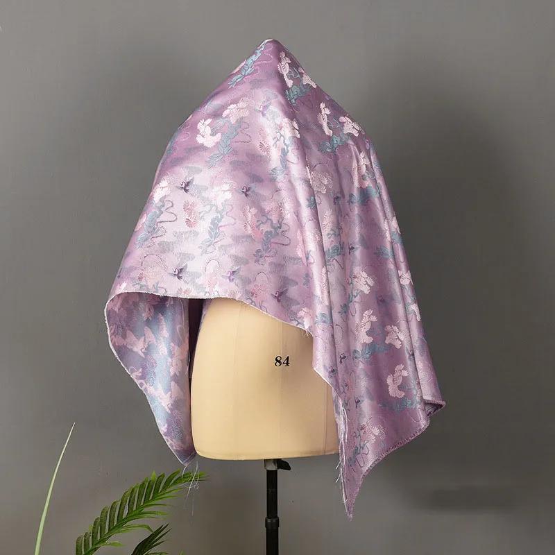 Жаккардовая парчовая ткань 100x145 см китайский стиль чонсам ханьфу платье сценическая одежда сумка атласная ткань материал для шитья своими руками