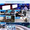 Плетеный кабель 8K 2.1 поддерживает 8K 60 Гц с позолоченным разъемом для плавной игры и четкого видео