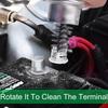 Battery Terminal Anti Corrosion Washers Protector Automotive Terminal Cleaning Kit with Gasket