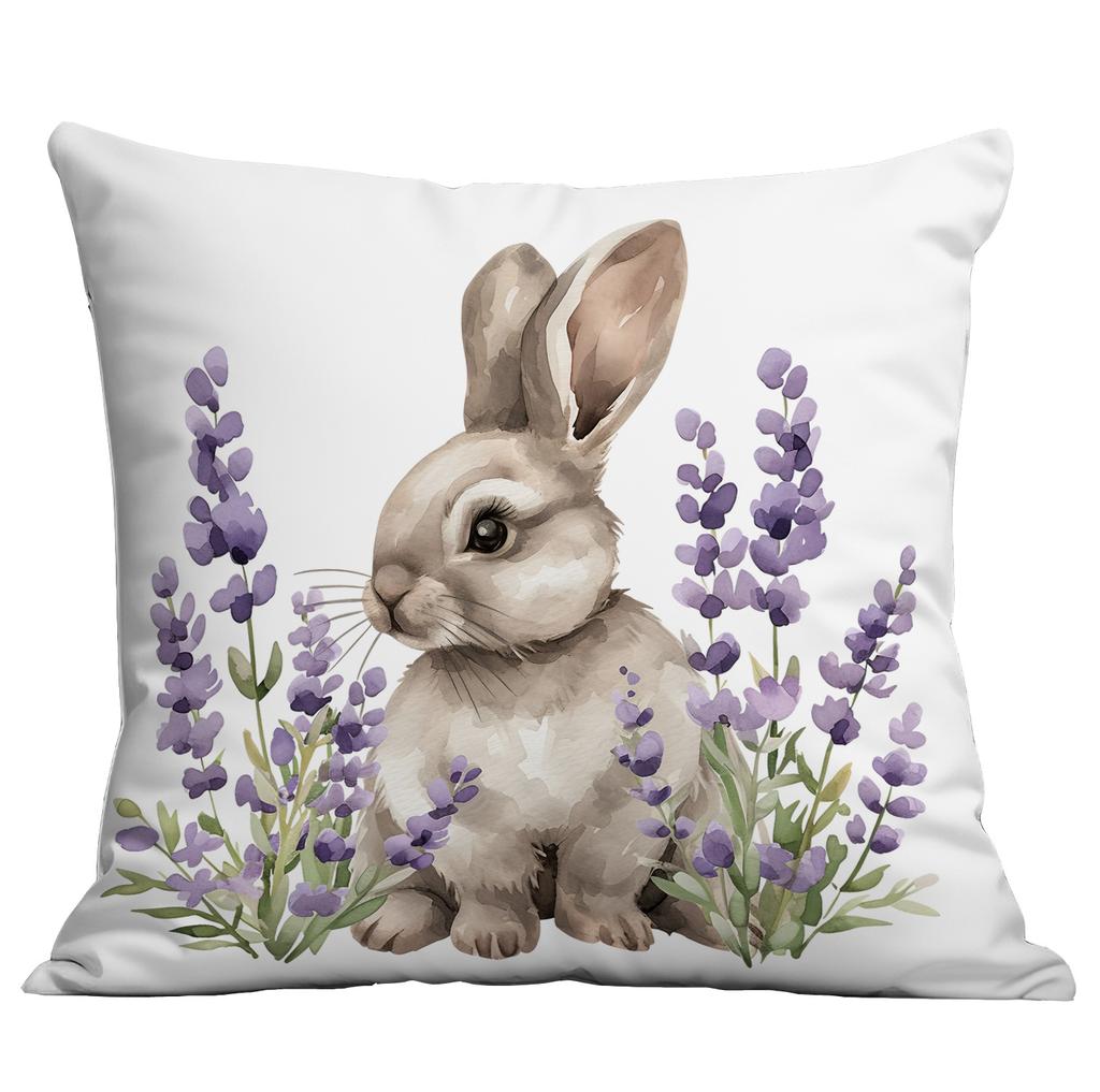 New Easter Lavender Pillow Case Home Living Room Sofa Cushion Pillow Case