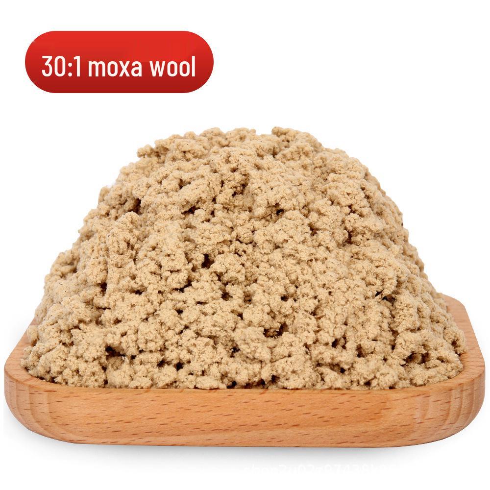 Aged Golden Mugwort Floss 500g for Household Moxibustion