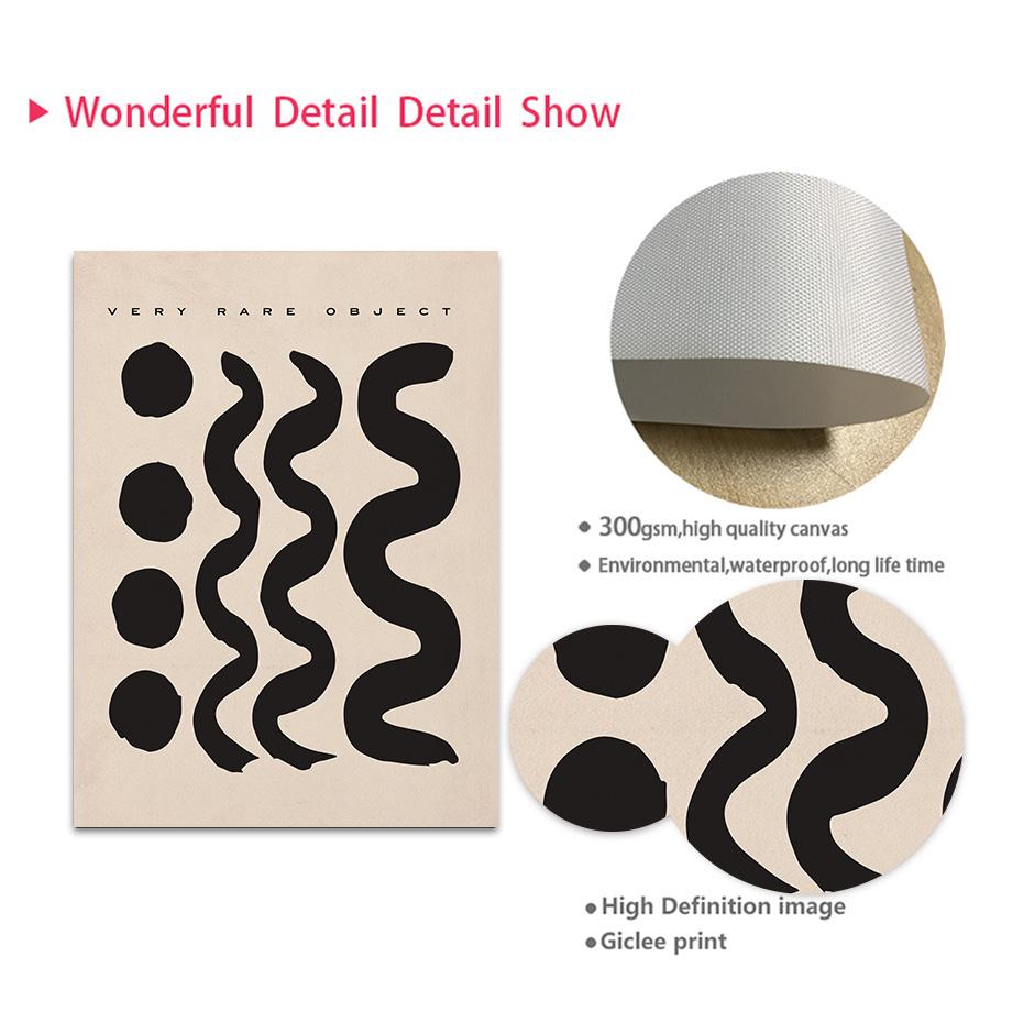 Бежевая абстрактная кривая линия магнолии, цветок, настенная живопись на холсте, постеры на скандинавскую тему и принты, настенные панно для декора гостиной