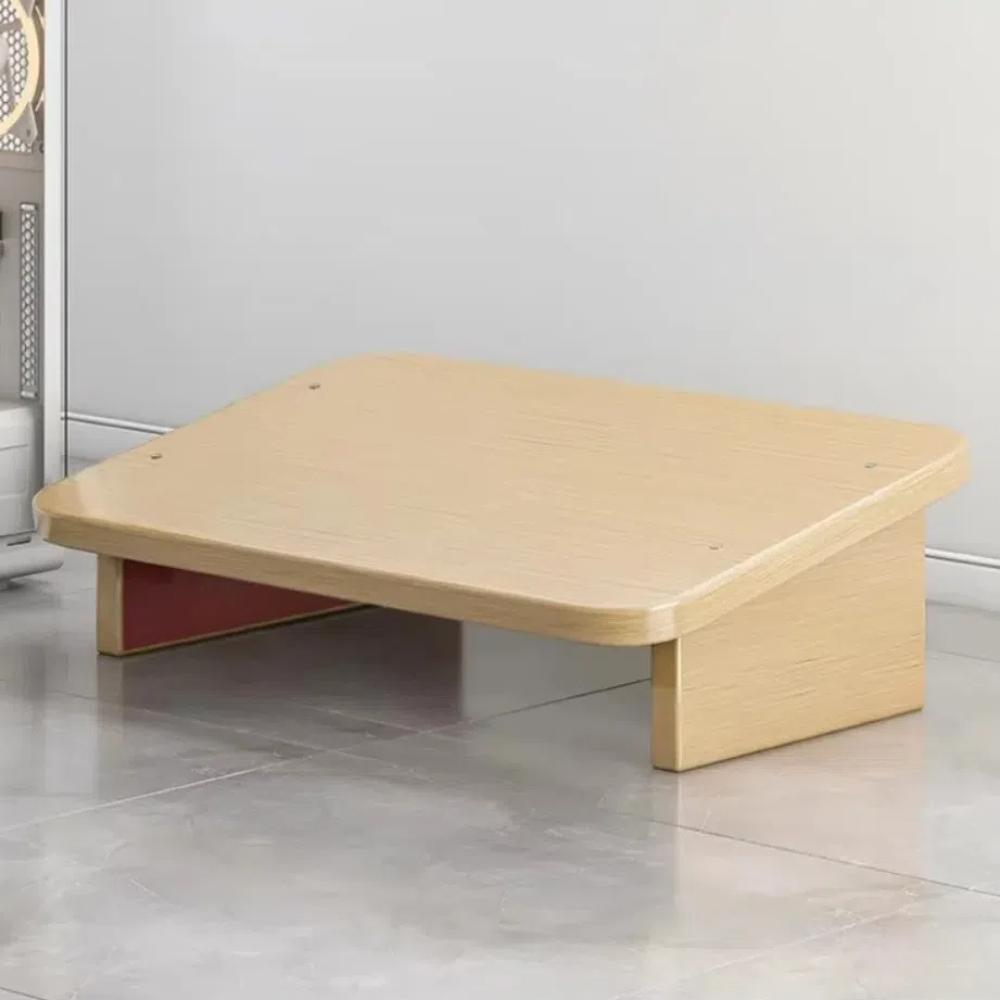 Деревянная подставка для ног, табурет, эргономичная подставка для ног под стол, компактный коврик-педаль для ног, коррекция осанки