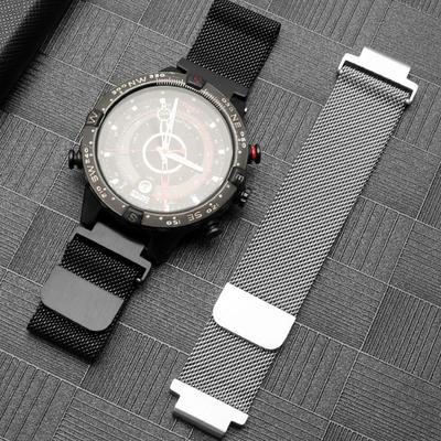 Для мужчин TIMEX T2N720 T2N721 TW2R55500 T2N739 Garmin Soild ремешок для часов из нержавеющей стали ремешок для часов 24*16 мм металлический браслет с наконечником