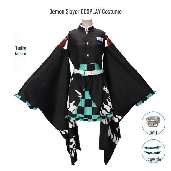 Плащ Хаори Истребитель демонов: Синобу, Тандзиро и Гию Плащ-пижама