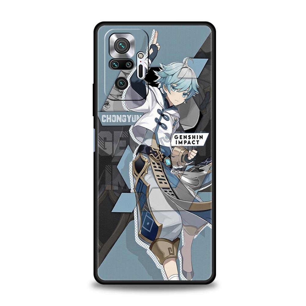 Роскошный чехол для телефона Hu Tao Genshin Impact для Xiaomi Redmi Note 12 11 10 Pro Plus 9S 9 8 7 9T 8T 9C 9A 5G K40 Gaming Soft Cover