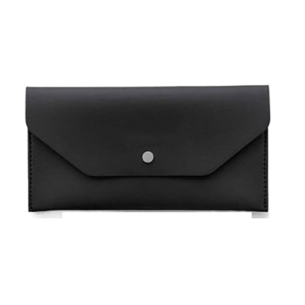Ultra-thin Cash Envelope Wallet Wear-resistant PU Leather Money Binder Organizer Waterproof Money Pouch Holder Male Female