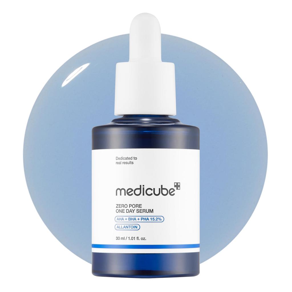 Medicube Zero Pore Excessive Summer Korean Skin Sensitive Hypoallergenic 1-Day Serum, Sebum, Exfoliating, Skincare, Cosmetics, Care, Skin,