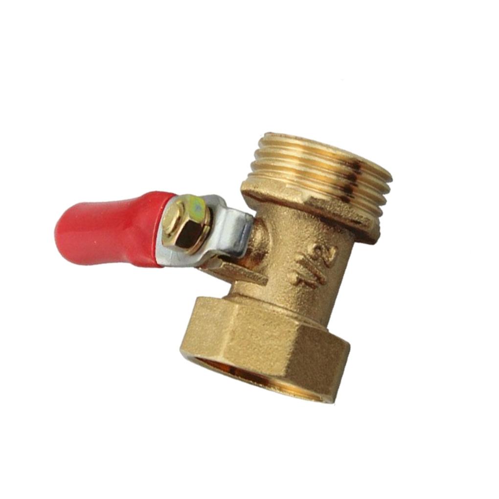 Латунный шаровой кран с поворотной ручкой, наружная и внутренняя резьба, соединительный элемент для шланга, переключатель, сад, ферма, управление водой, домашний фитинг