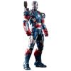 Movie Masterpiece DIECAST Iron Man 3 Scale Figure Iron Patriot 1/6