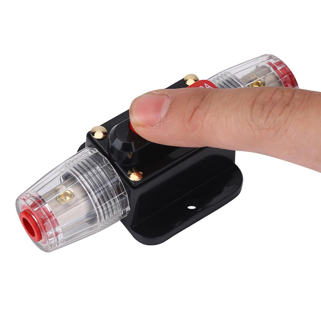 Car Modified Audio 150A Circuit Breaker Manual Reset Switch Fuse Holder