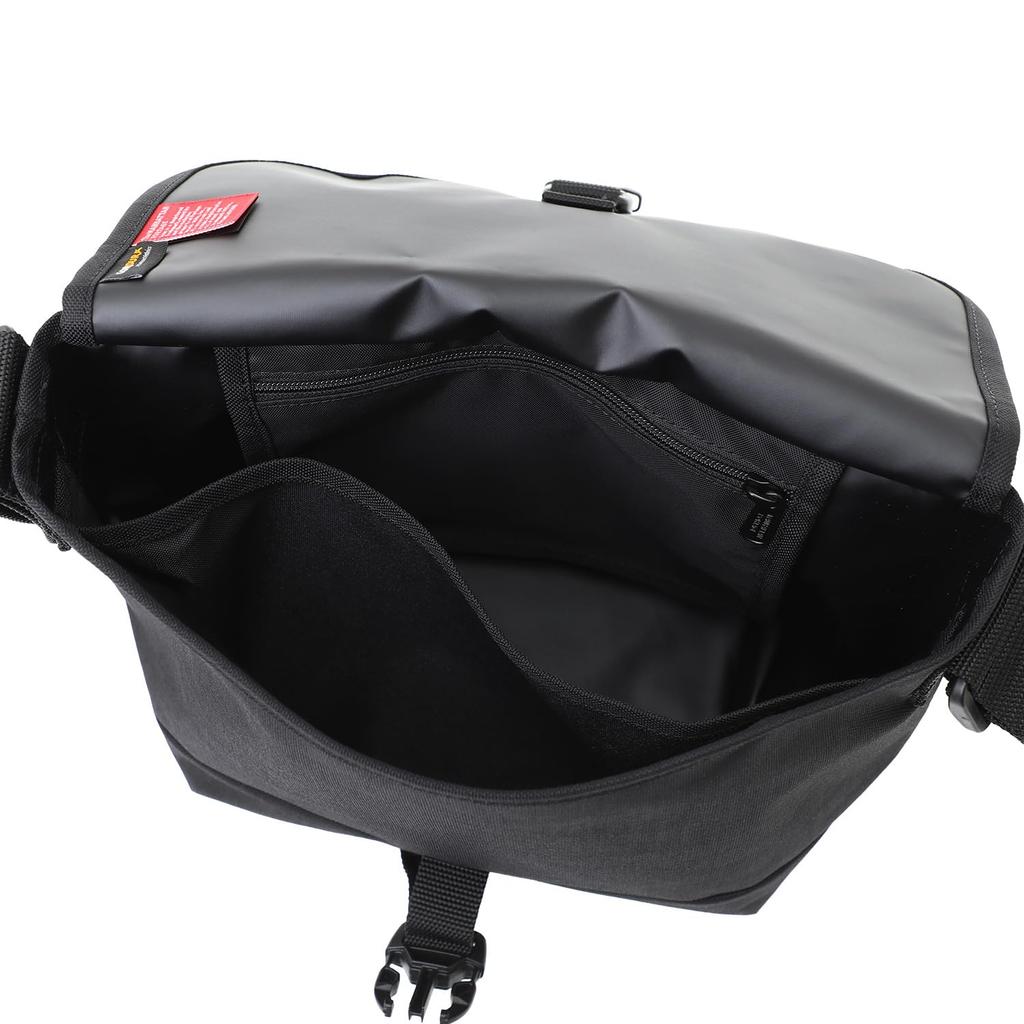 Сумка-мессенджер Manhattan Portage MP1605JRBPDLVLTMP из нейлона JR BP WDIV LVL TMP Черный