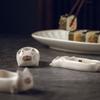 Ceramic Seasoning Plate Multi-purpose Cat Chopsticks Holder Soy Sauce Dish for Sauce