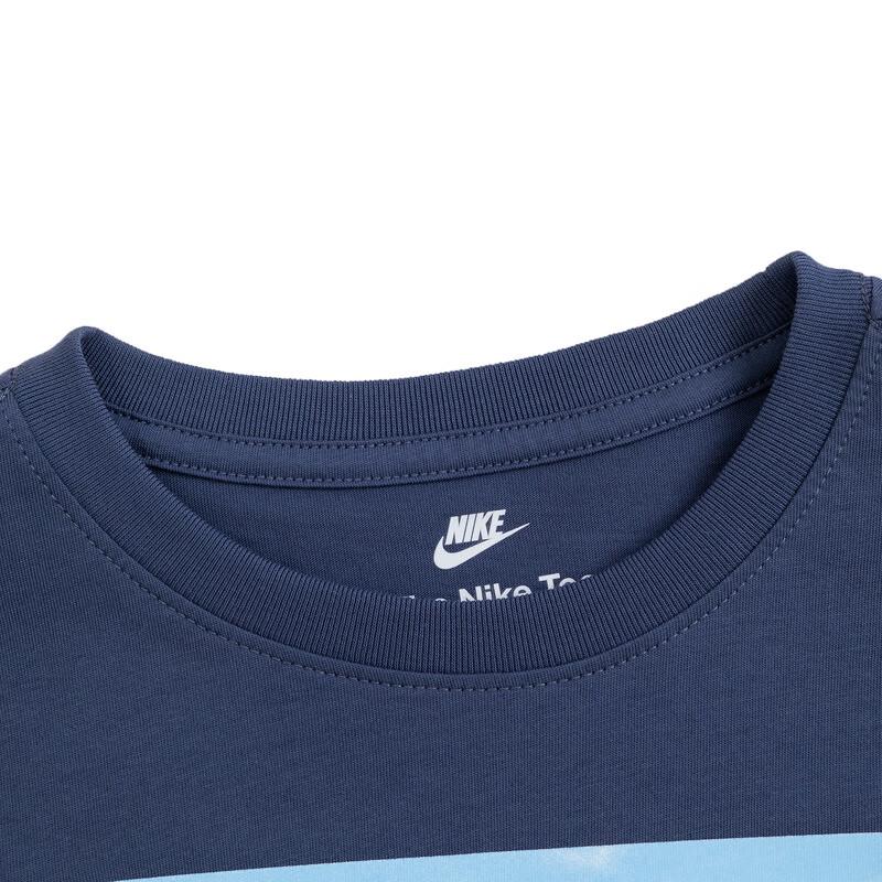 Nike Детская футболка из чистого хлопка с принтом воздушных шаров, с коротким рукавом