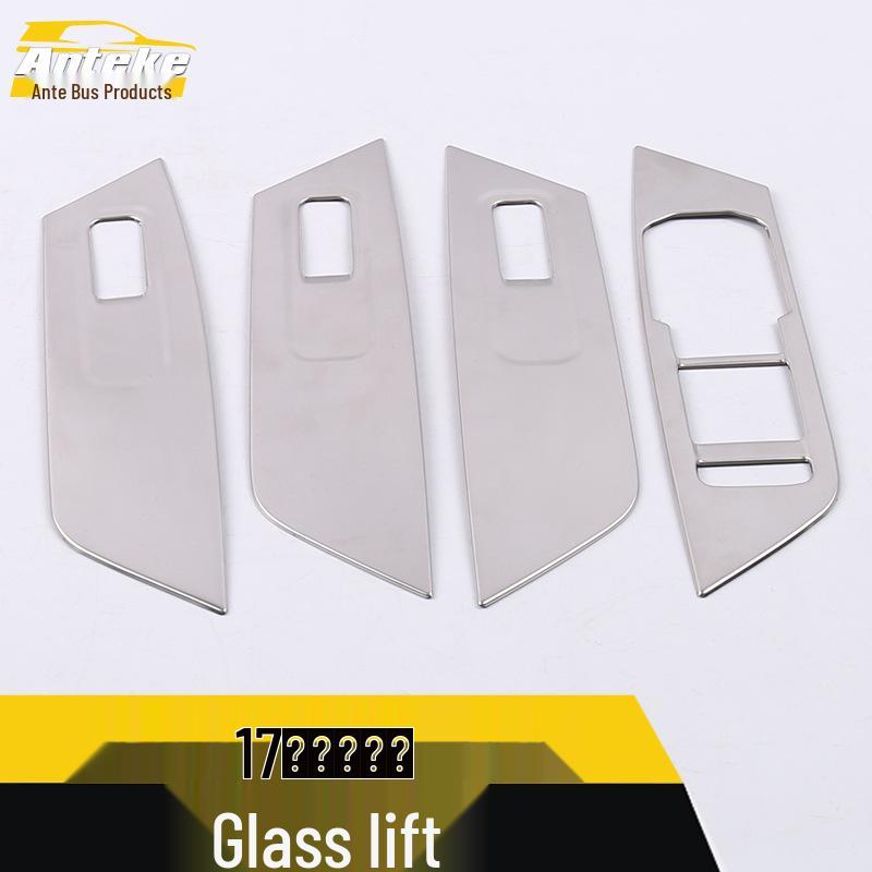 17 Kodiak Glass Lift Switch Trim for Car Window Armrest