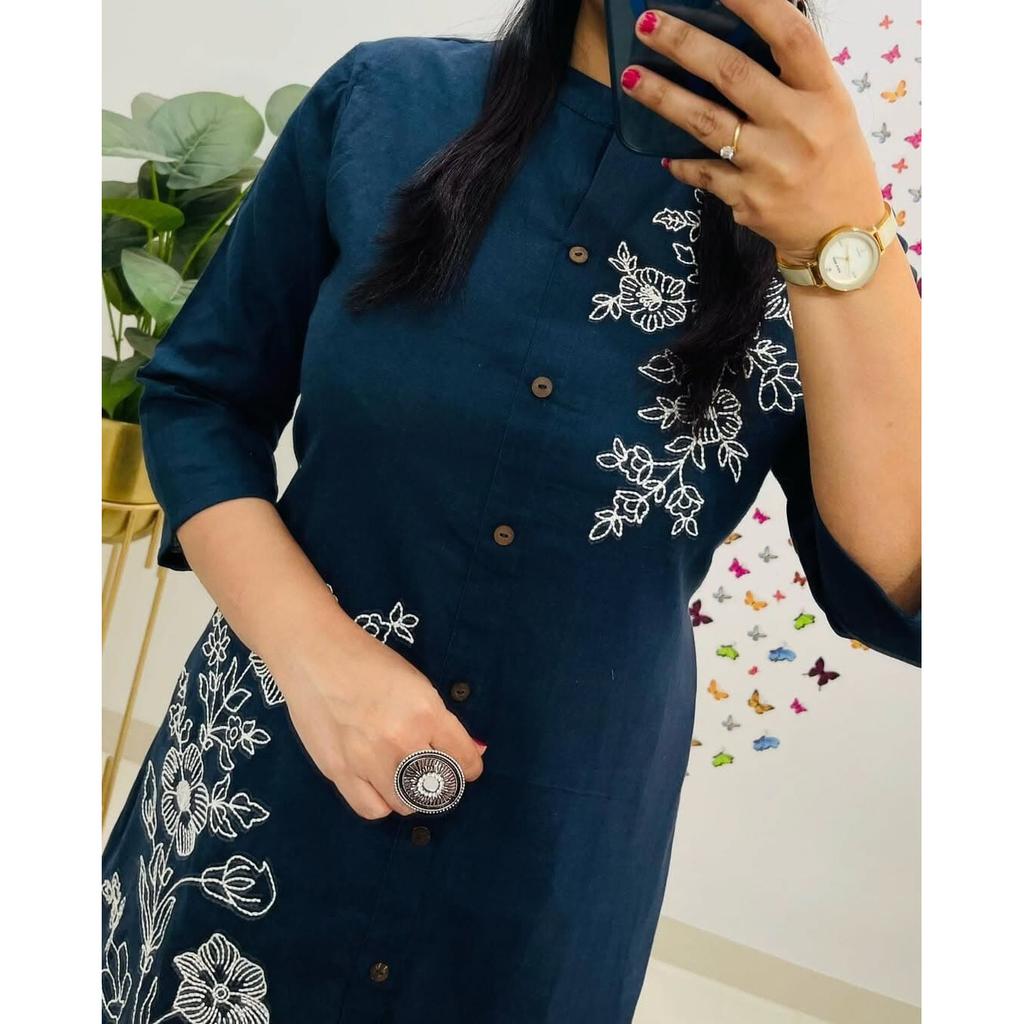 Болливудская праздничная туника-топ, комплект курта-брюки, женская дизайнерская этническая курти, платье SC-2338a