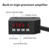 GTRIC Color Sensor Photoelectric Switch RGB Mark Recognition Deviation Correction 12-24V DC NPN PNP Differentiation Positioning