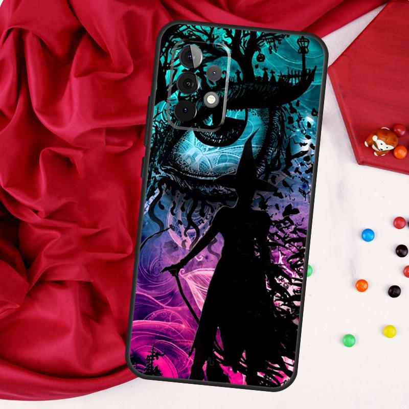 Магия ведьмы для Samsung Galaxy A55 A53 A33 A13 A35 A15 A36 A56 A26 A16 A22 A32 A52 A54 A34 A06 A05 Чехол