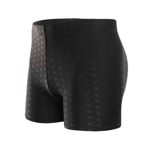 Высокоэластичные плавки длиной до колена, быстросохнущие модные пляжные шорты для серфинга с имитацией акульей кожи