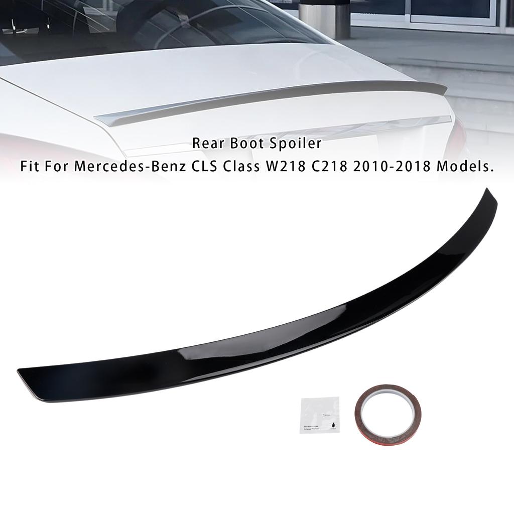 Глянцевый черный задний спойлер для багажника для Mercedes-Benz CLS-Class W218 C218 10-18