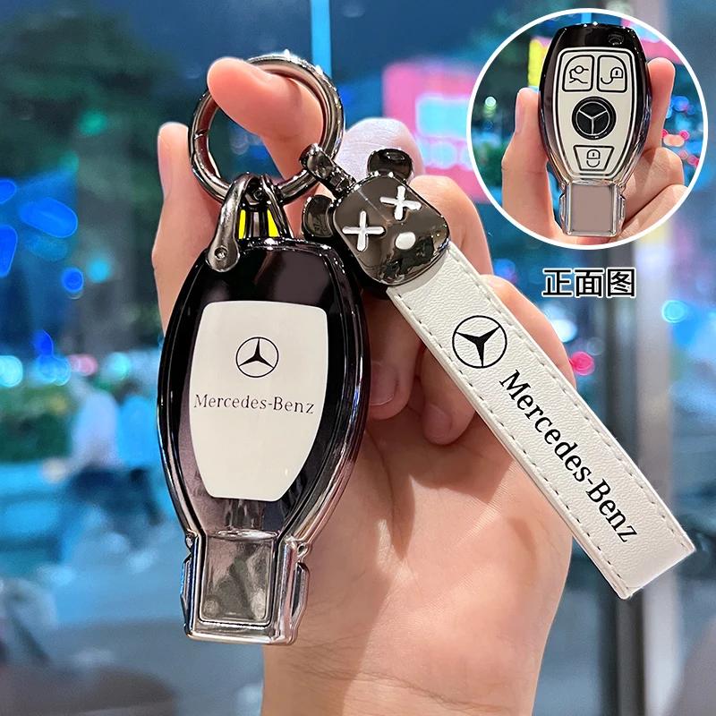 VFO1 Чехол-защитная оболочка для корпуса автомобильного ключа для Mercedes Benz A C E S G Class GLC CLE CLA W177 W205 W213 W222 X167 AMG Аксессуары
