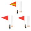 Bicycle Flag with Pole, Fiberglass Bicycle Flag Tent, for Kids, High Visibility