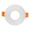 Support spot rond blanc fixe GUI0/MR16 IP20