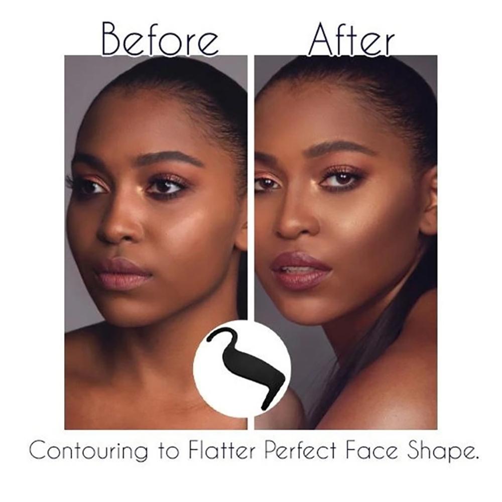 Идеальный контур, кривая, трафарет, инструменты для макияжа, формирователь бровей, подводка для глаз, карта, лицо, щека, нос, модель макияжа, аксессуары для макияжа красоты
