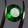 6.65 Carat Natural   Emerald Round Cut Green Colombian Loose Gemstone