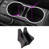 Car Black ABS Center Console Cup Bottle Insert Divider Holder Fit for Toyota Corolla Levin 2014 2015 2016 2017
