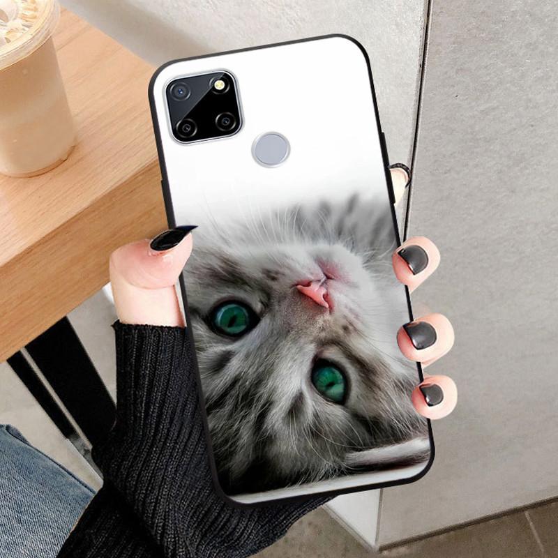Для OPPO Realme C25 C25S C25Y Чехол Крутой Мягкий Силиконовый Матовый Ударопрочный Задняя Крышка Телефона Для Realme C 25 S Y Capa Funda Coque