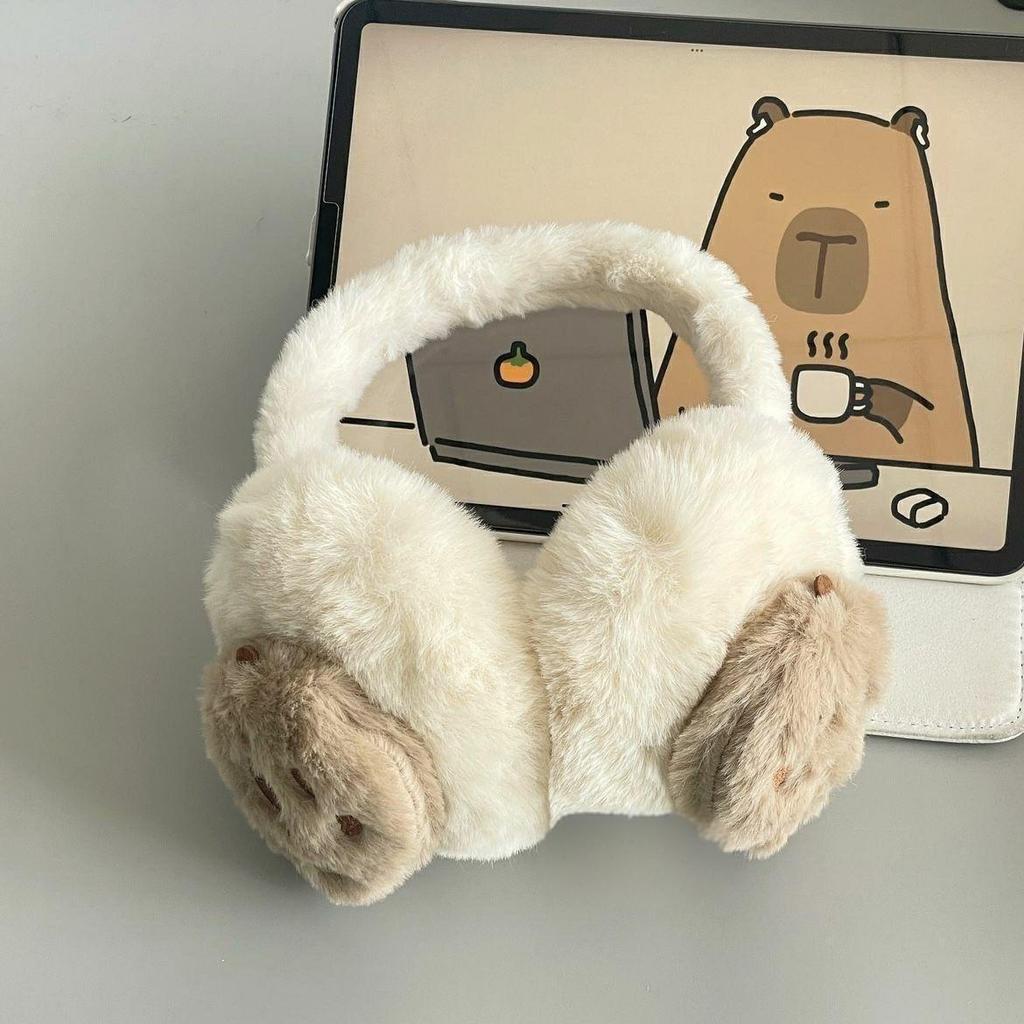 Cartoon Accessories Earmuffs Female Cute Plush Winter Warm Earbag Anti-freeze Earcap Earmuffs Ear Protection