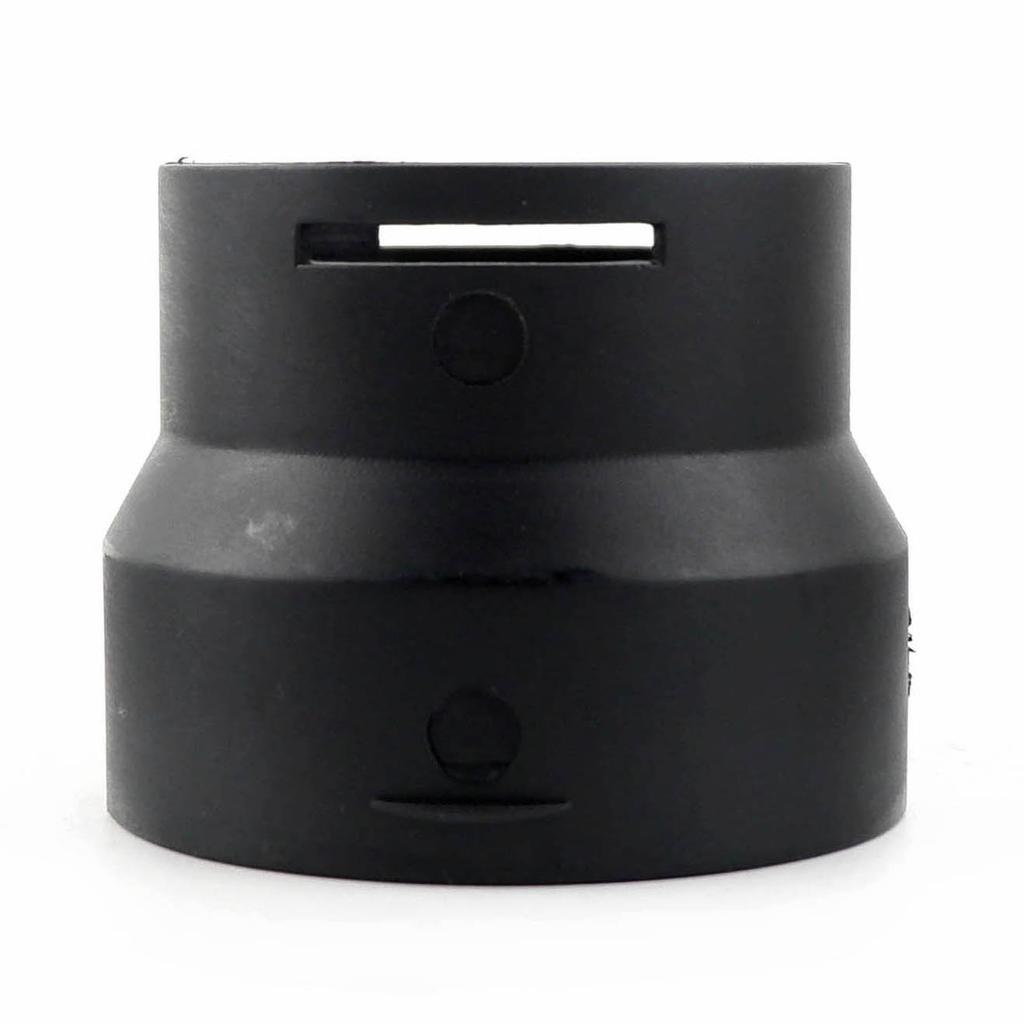 60 To 75mm Converter 60mm 75mm Diesel Heater Air Duct Ducting Connector Black For Car Truck VAN Camper