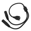 Dual XLR 3Pin Male To RJ45 Female Adapter Cable XLR To RJ45 Y Splitter Cable for DMX CON Controller