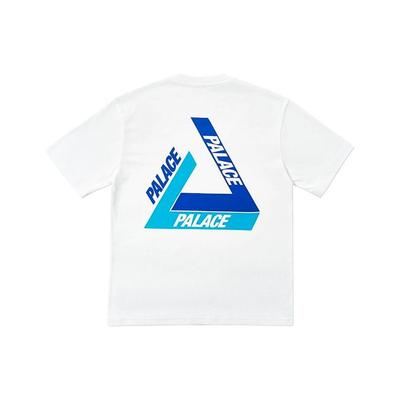 Palace Футболка Tri-Shadow Белые топы унисекс P15TS237