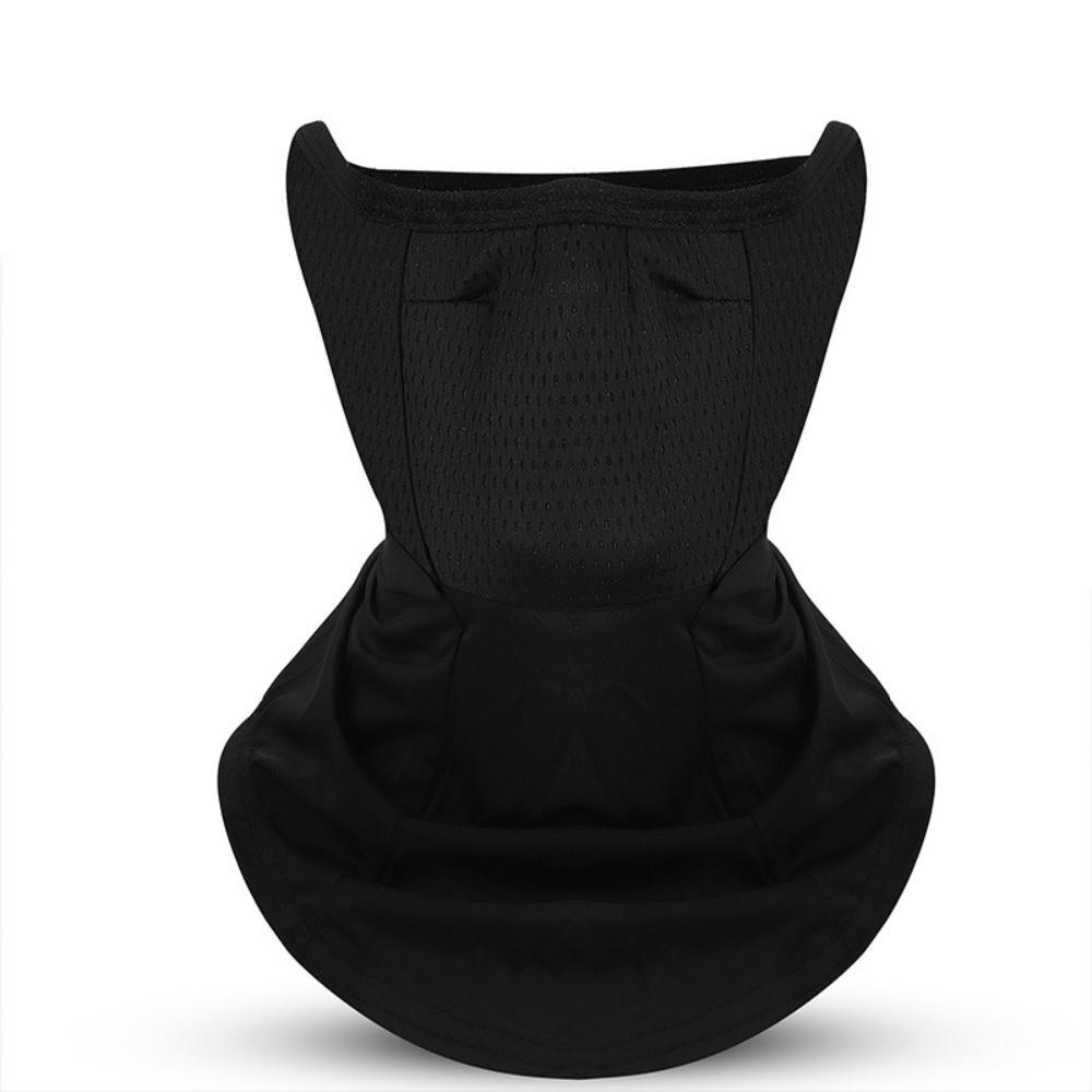 2PCS Breathable Neck Gaiter Face Cover Black Cycling Face Cover Durable Face Cover Scarf  Walking