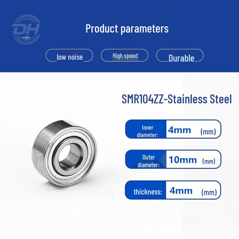 Rust-Proof Stainless Steel Miniature Pulley with Deep Groove Ball Bearing - Anti-Corrosion Gyroscope Ornament Accessory