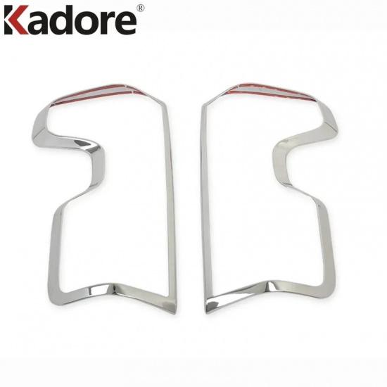 For Chevrolet Silverado 1500 2500HD 3500HD -  Chrome Car Rear Tail Light Lamp Cover Trim Taillight Frame Accessories
