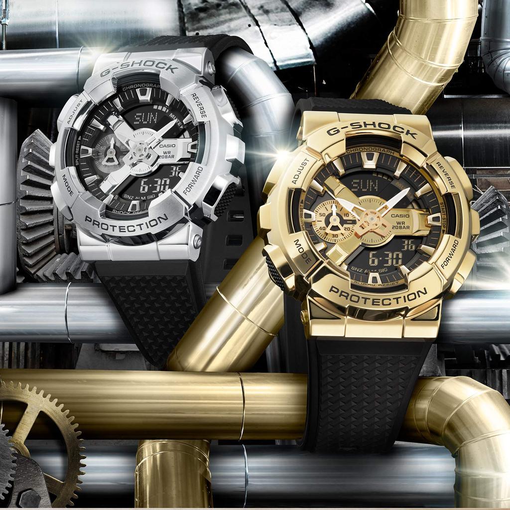 Часы с металлическим покрытием [Casio] G-Shock [] GM-110-1AJF Мужские