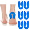 3 Pairs Gel Insoles Heel Cushions for Foot Pain Relief, Plantar Fasciitis & Spur Support, Shoe Pads Inserts