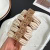 Взрывы bear hair rope не повреждает волосы простой высокоэластичный резинка утолщенный толстый кольцо для волос высокая хвост головной убор