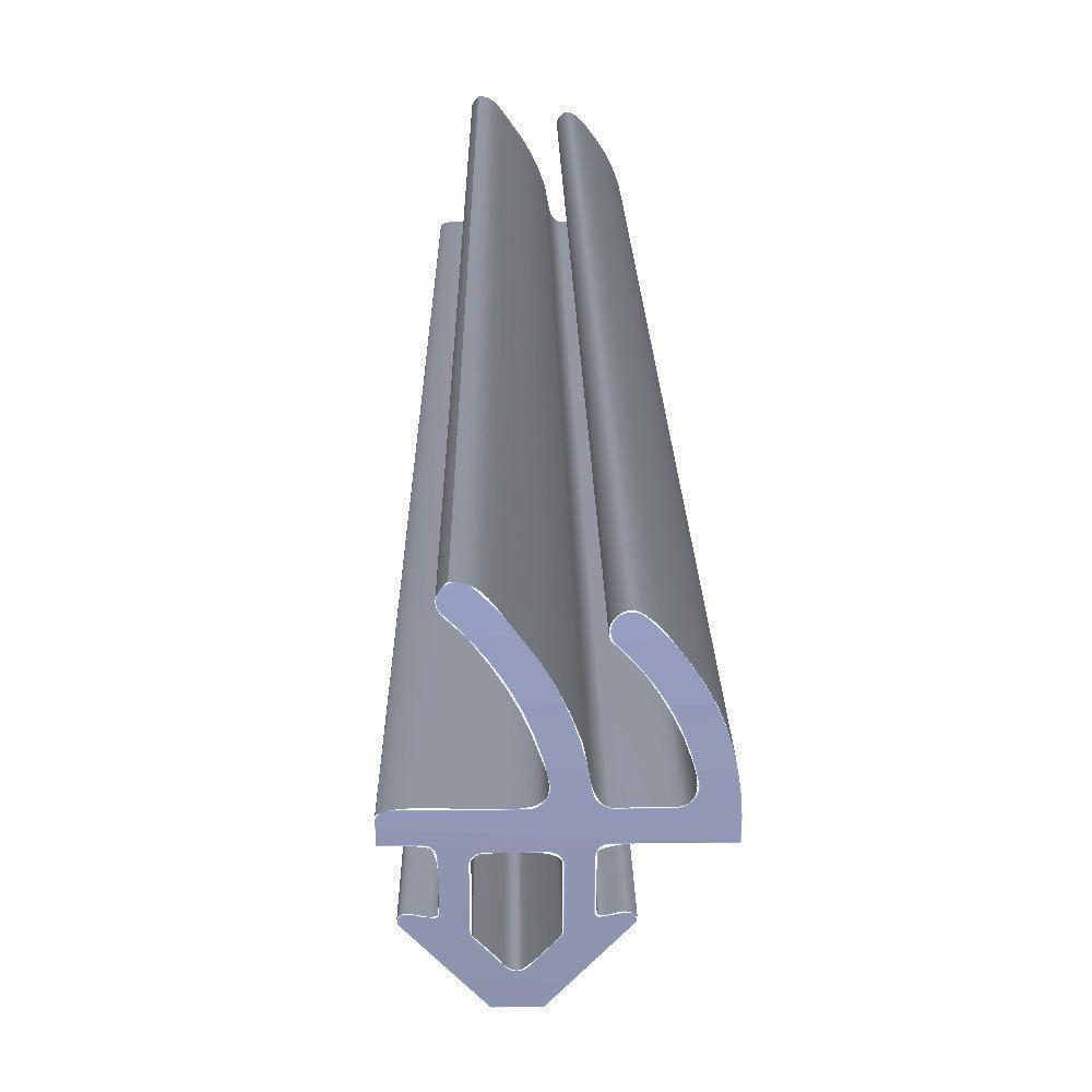 Seal for PVC windows S-1388 GRAY 1m