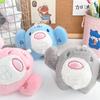 Creative Cute Marine Animal Muscle Shark Plush Doll Student Bag Pendant Grab Machine Doll Doll