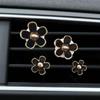 4 шт. цветы автомобильный воздуховыпускной зажим для духов автомобильный ароматерапевтический декор для интерьера парфюмерный кулон украшения автомобильные аксессуары