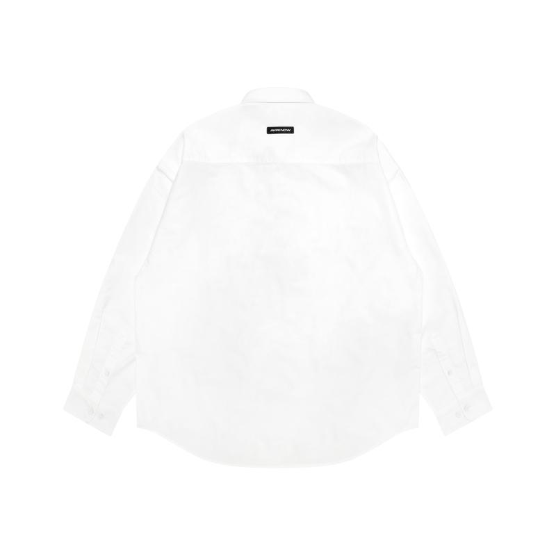 Aape button-fastening logo-detail shirt AAPSTM8540XXP