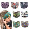Boho Turban Vintage Knot Printed Headscarf New Soft Bandana  Women