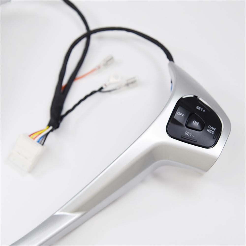 Синий светодиодный переключатель круиз-контроля Многофункциональная кнопка на рулевом колесе для Ford Fie