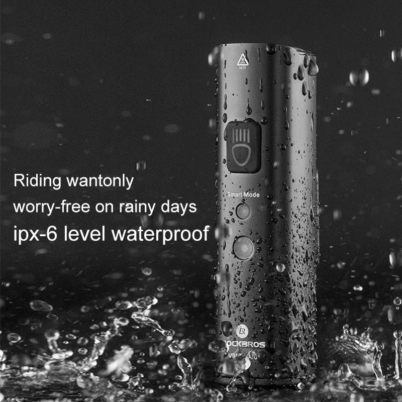 Rockbros V9M-1000 Front Bicycle Light 1000Lm - Black